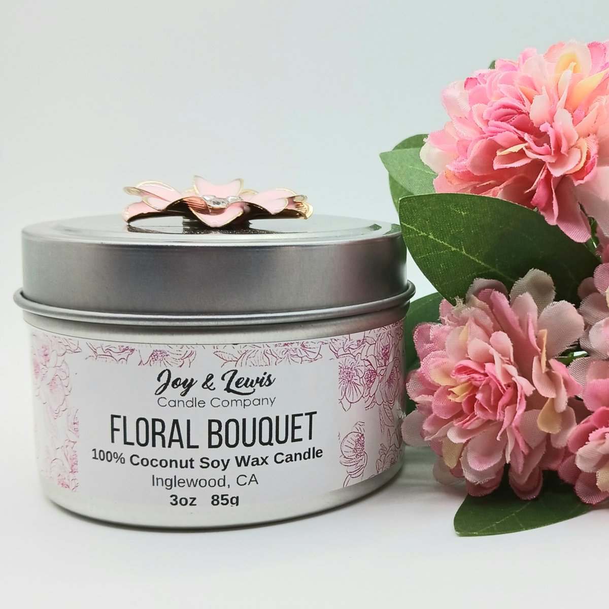 Coconut Soy Wax Candle (Tin)