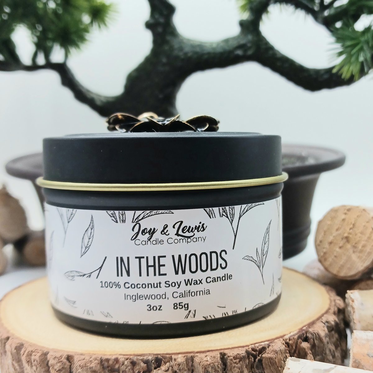 Coconut Soy Wax Candle (Tin)